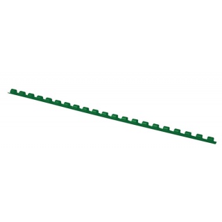 Пружина пластикова зелена d 6мм OFFICE PRODUCTS 20240615-02, 100 шт/уп